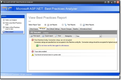 MIcrosoft Best Practices Analyzer Tools - Scott Hanselman's Blog